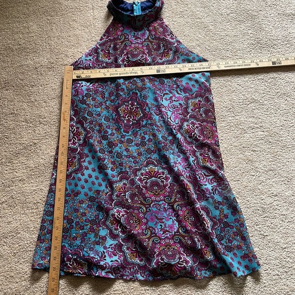 Multicolored Paisley Racerback Dress - Picture 3 of 7
